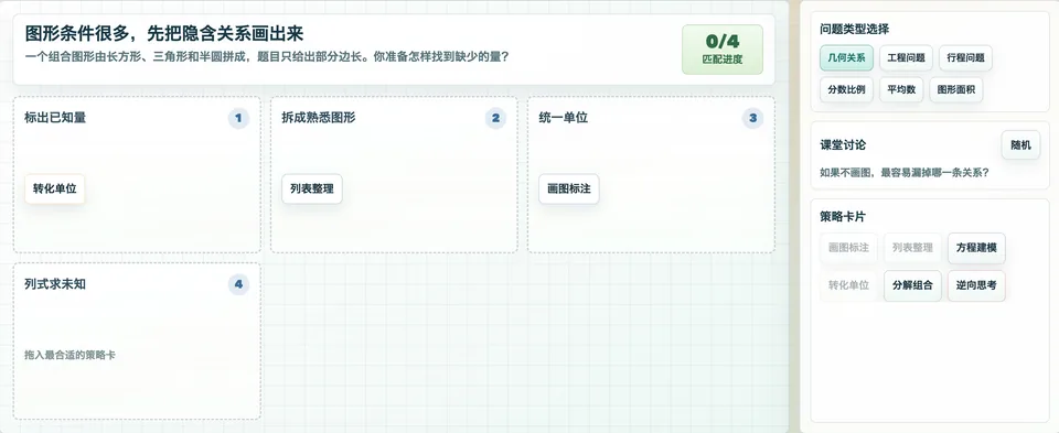 策略选择思维板 工具预览图